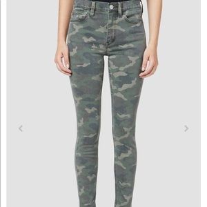Hudson high rise super skinny jeans